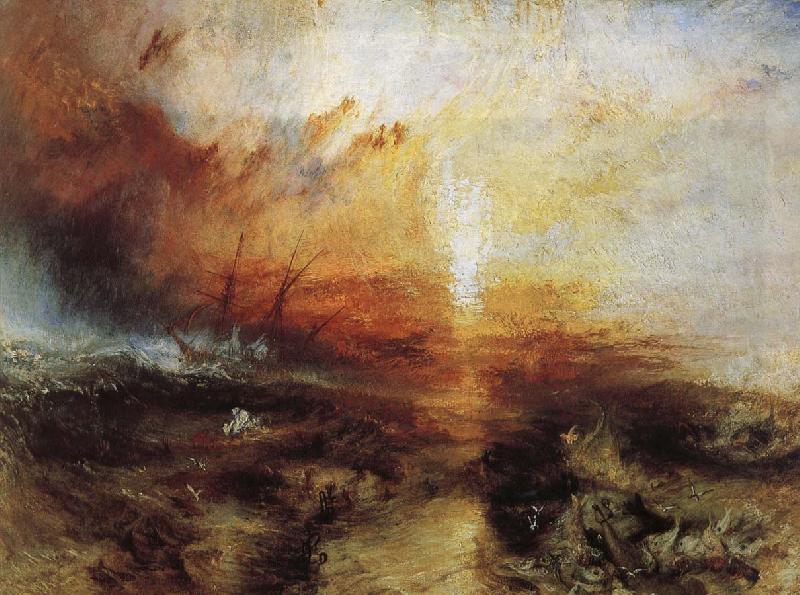 Joseph Mallord William Turner Slave ship oil painting image